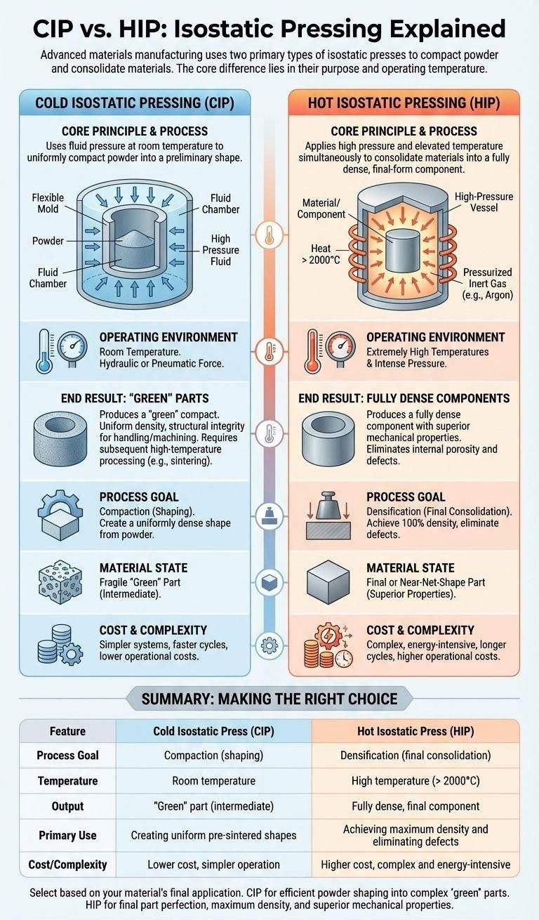 HIP与冷等静压区别对比图